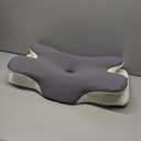 Ergo Cervical Neck Pillow for Sleeping Pillow Contour Memory Foam Pillows for Back, Side Sleeper Pillows 25 x 15 x 5.69 inches