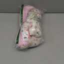 3-in-1 Infant Car Seat Insert, Soft Head and Body Support,Ultra & Strap Covers Set, Reversible Newborn Car Seat Cushion Pad for Baby Boy & Girl fits Stroller, Swing, Bouncer (Pink Bow)