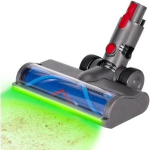 Vacuum Head Replacement Parts for Dyson V15 V11 V10 V8 V7 Cordless Vacuum Cleaner, Motor-Head Hardwood Floor Brush Attachment with Full-Area Green Light