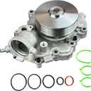 Engine Water Pump with Seal Kit Compatible with Ram 1500 Classic DS 2014-2019, For Jeep Grand Cherokee WK2 2014-2019, 3.0L Eco Diesel/turbo V6 Replaces# 68211202AB 68211202AA 43127BH US8161