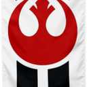 Yanbooch Rebel Alliance flag banner 30x50inch 150D Polyester with Brass Grommets