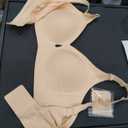 Padded Wireless Bras for Women - Wireless Bra Bralettes for Women with Support Padded Bralette, XL