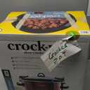 Crock-Pot 6-Quart Cook & Carry Oval Manual Portable Slow Cooker, Red - SCCPVL600-R