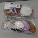 Amazon Essentials Women's Strappy Slide Flat Sandal, 6.5