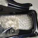 3147 Curved License Plate Holder Frame Fits for 2010-2025 Harley Davidson Touring Street Glide Electra Glide Road Glide Road King Curved License Plate Mount | Black