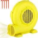 Inflatable Blower, 750W/1.0HP Bounce House Blower, Commercial Air Blowers for Large Inflatables, Portable Fan Pump Perfect for Bouncy Castle, Water Slide, Jumper