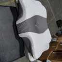 CHxxy Memory Foam Pillows, Cervical Pillow for Neck and Shoulder Pain Relief, Ergonomic Contour Bed Pillow, Soft for Side Sleep Stomach Sleeping and Back Sleeper, Grey