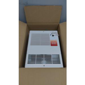 9815WH High Capacity Wall Heater with Built-In Adjustable Thermostat for Indoor Use, 1500W/750W, 120/240V, White