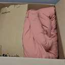 Bedsure Twin/Twin XL Comforter Set, Pink Clay Soft Prewashed Bedding for All Seasons, 2 Pieces GentleSoft Bed Set, 1 Lightweight Comforter (68"x88") and 1 Pillowcase (20"x26")