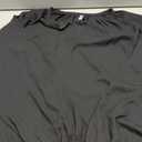 Eytino Womens Plus Size Tops Sexy V Neck Smocked Long Sleeve Casual Chiffon Blouse Flowy Work Shirts 2XL