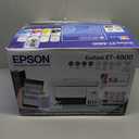 Epson EcoTank ET-4800 Wireless All-in-One Cartridge-Free Supertank Printer with Scanner, Copier, Fax, ADF and Ethernet  Ideal-for Your Home Office, White