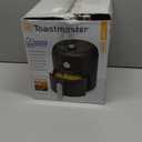 Toastmaster 2.6L Air Fryer - Instant Air Fryer with 2.75 Quart Capacity - Kitchen Appliance for Healthy Cooking - Compact Appliance with Slide-Out Basket - Oil-Free Kitchen Gadget