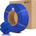 Bamboo PLA Basic Refill Filament 1.75mm 1 KG (2.2lbs) with RFID for Bambu Lab A1/X1/P1 Series 3D Printers,Easy to Print, 3D Printing Filament,No Spool, +/- 0.03mm (Blue 10601)