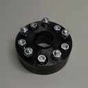 25mm (1 Inch) Hubcentric Black Wheel Spacers 5x114.3 Compatible For Subaru WRX STI 2013-2022, Outback Legacy 2015-2022, WRX 2015-2022, Forester 2018-2022, Ascent 2019-2022 (2pc 56.1mm M12x1.25) Spacer