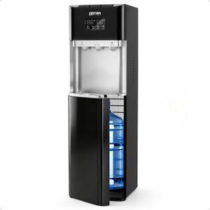 OSTBA Bottom Loading Water Cooler Dispenser for 3 & 5 Gallon Bottles, Hot, Cold & Room Water, LED Display, Child Safety Lock, Stainless Steel Tank Water Dispenserfor Home & Office