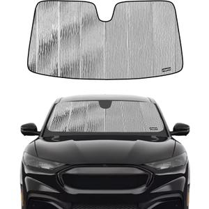 Windshield Sun Shade for Ford Mustang Mach-E 2021-2025, Custom Fit Front Window Sunshade - AstraGuard