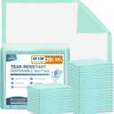 Tear-Resistant Chucks Pads Disposable 48" x 36" Underpads Extra Large Incontinence Bed Pads Heavy Duty Absorbency Chux Pads Pee Pads for Adult Elderly Puppy Pads for Training, 20 Pads