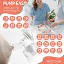 Pump Parts 4PCS Replacement Kit for Spectra S1/S2/S9 Plus/Synergy Gold  Includes 29mm Flanges, Duckbill Valves, Backflow Protectors, Tubes & Bottles (Not Original Accessories)