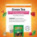 Twinings Green Tea with Pomegranate, Raspberry, & Strawberry Individually Wrapped Bags, 20 Count (Pack of 1), Caffeinated, Enjoy Hot or Iced, 20 Teabags (EXP 06/25/28)