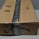 Homde Rolling Clothes Rack with Hooks: Standing Garment Storage for Indoor - Hanging Rod for Bedroom Laundry Room - Coat Dress Organizer on Wheels with luggage shelf (Black, 32")