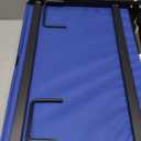 Sheenive Stadium Seats for Bleachers with Back Support, Bleacher Seats with Backs and Cushion Wide, Padded Portable Folding Comfort Stadium Chair with Shoulder Strap, Perfect for Sports Events, Blue