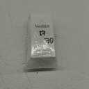 Medik8 Liquid Peptides; Square White Press on Nails Medium Fake Nails