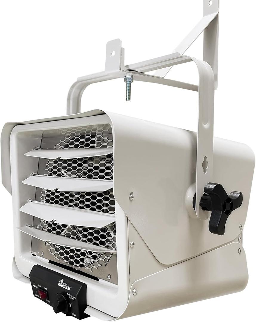 Dr. Infrared Heater DR-966 240-Volt Hardwired Shop Garage Commercial Heater, 3000 Watt / 6000 Watt