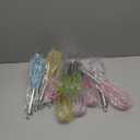 Funnymoom 12 Sets 10 Inch Easter Whisks Gifts for Kids Home Baking Sets Includes Colored Whisks, Greeting Cards, Ribbons, Plastic Bags for Happy Easter Teacher Family Friends Neighbor