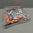 Prisoner Costume Men, Orange Inmate Outfits Jail Costume Men with Handcuffs, Halloween Costume Adult (X-Large, Style B)