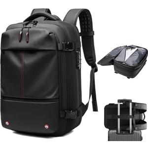 Vacuum Seal Backpack 60l Compression Backpack For Travel Backpack With Vacuum System Anti Theft Carry-On Backpack (Black)