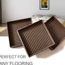 Yelanon Non Slip Furniture Pads for Hardwood Floors -8 Pcs 3 Furniture Coasters Cups, Anti Skid Furniture Grippers Rubber Feet, Floor Protectors for Furniture Bed Couch Stoppers