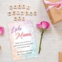 4 x Funny Mother's Day Card, Mother Gift from Daughter Son, Special Mothers Day Gift Cards, Thank You Mom