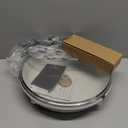 SENSARTE Nonstick Ceramic Frying Pan Skillet with Lid, 12.5 Inch Omelet Pan, Healthy Non Toxic Chefs Pan, Induction Compatible Egg Pan with Heat Resistant Handle, Free of Intentionally Added PFAS/PTFE