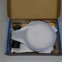 10X 30X Large Hands Free Magnifying Glass for Reading, Magnifying Glass with 3 Color LED Light, Flexible Gooseneck Magnifier for Reading,Sewing,Close Work, Seniors