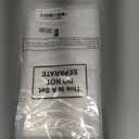 2 Pack 4.8 x 9.6 Large Clear Storage Sticker Organizer Storage Binder Book Reusable Storage Book Collection Album for Planner Scrapbook Stickers Displaying Double-sided 50 Pages