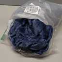 PHF Truly Velvet Fitted Sheet Only Queen Size, Luxury Super Soft Cozy Fuzzy Fleece Bottom Sheet, Deep Pocket Up to 16",Strenghth Elastic Band,Suitable for Fall Winter Spring, No Pillowcases, Navy Blue