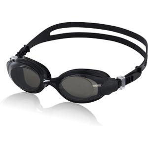 Speedo Unisex-Adult Swim Goggles Hydrosity - Manufacturer Discontinued (Speedo Black/Smoke)
