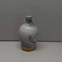 Classical Vase Art Glass Aromatherapy Diffuser 160ml ultrasonic Cool Mist Scent Aroma Essential Oil Diffu er Humidifier with Intermittent Mist & LED 7 Colorful Changing Night Light for Bedroom