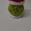 pinata Christmas Kitchen Decor Ceramic Green Utensil Holder, Cute Christmas Utensils Holder, Green Ceramic Utensils Crock for Rustic Farmhouse Indoor Kitchen Decorations(6.3 Inches)