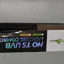 REPTI ZOO T5 HO UVB Lighting Combo Kit, Terrarium Hood Comes with Desert 10.0 UVB T5 Lamp (24W)