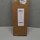 IFELS Heavy Duty Curtain Rods for Windows 66 to 120 Inch, 1 Inch Gold Curtain Rod Adjustable, Decorative Long Curtains Rods with Metal Finials, Easy Installation and Modern Design (A2,Gold,30"-120")