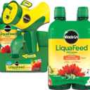 Miracle-Gro LiquaFeed All Purpose Plant Food Advance Starter Kit and Refills Bundle: One Feeder and Five Bottles