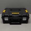 DEWALT TSTAK II Tool Box, Flat Top Tool Storage Case, Organizer Box Holds Up To 66 lbs, Flexible Platforms for Stacking, 13 Inch (DWST17807)