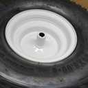 20x8-8 Lawn Mower Tires with Rim (3/16" Keyway), Replaces for Natural Rubber Turf Tires 20x8.00-8 (check Tire Sidewall) Pneumatic 4 Ply Tubeless |3.5" Offset | Bore ID 3/4"|965 Pounds Capacity (2 Pcs)