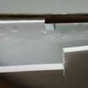 LOAAO 40X36 Gold Bathroom Mirror, Rounded Rectangle Gold Frame Mirror, Brushed Gold Bathroom Vanity Mirror Wall-Mounted, Anti-Rust, Tempered Glass, Hangs Horizontally or Vertically