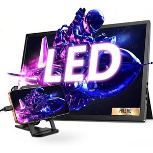 VUM Mobile Phone Magnifier 15.6" LED Projector Screen,HD Screen Expander with 3D Stereo Soundstage Enhancement,Suitable for movies videos and games,Supports Switch 1,Phone,Laptop,Smart Gift for Family