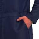 Navy Blue Coveralls Costume for Adults - Halloween Killer Jumpsuit with Mask and Toy Knife - Horror Cosplay Outfit (Blue, M)