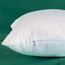 Set of 2 Ultra Plump Cotton Fabric Throw Pillow Inserts, Filler for Decorative Cushion Cover, 18 X 18 Inches, There are Multiple Sizes to Choose from