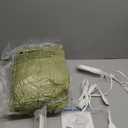 LunaHush Queen Size Heated Electric Blanket, 84" x 90" Fast Heating Sherpa Blanket with Dual Control, 8 Heating Levels & 10 Hours Auto Off, Machine Washable with ETL & FCC Certified, Green