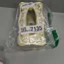 Moorfowl Vintage European Tissue Box Cover Rectangle Rose Pattern Long Tissue Box Holder for Bathroom Vanity Countertop, Bedroom Dresser, Nightstand and End Table (Gold White)